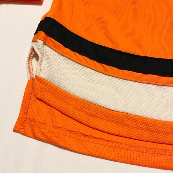 Philadelphia Flyers Youth Size L/XL Orange Reebok Jersey - Picture 9 of 16